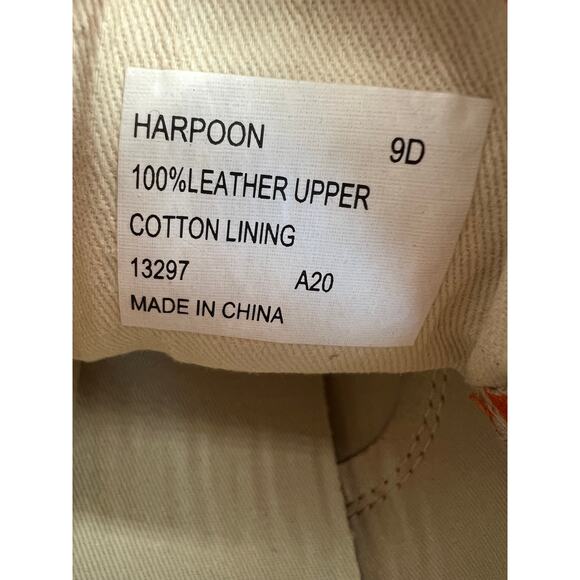 Polo Ralph Lauren Orange Tie Dye Sneakers Harpoon Casual Shoes Men’s Size 9D - Picture 3 of 16